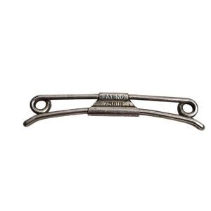 Swank 50 Tie Collar Bar Clip Clasp Silver Tone Pat Number 75818 Vtg